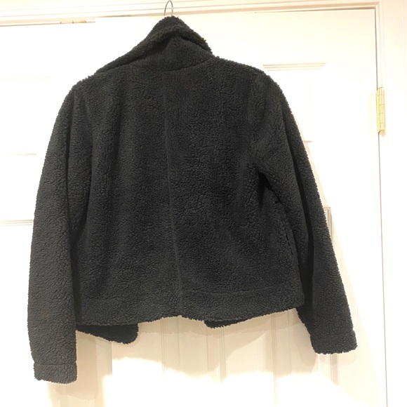 NWT Banana Republic Womens Black Teddy Jacket - Picture 4 of 5